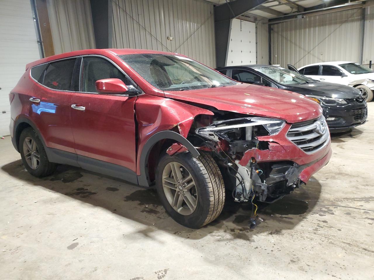 VIN 5XYZTDLB3HG383134 2017 HYUNDAI SANTA FE no.4