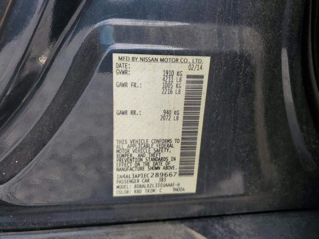 2014 Nissan Altima - Image 12