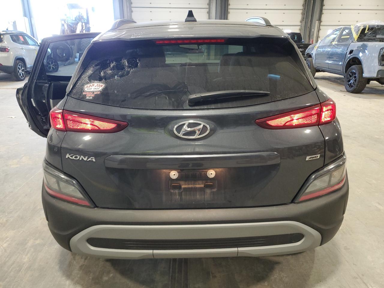 2022 Hyundai Kona Sel VIN: KM8K6CAB3NU911654 Lot: 81930724