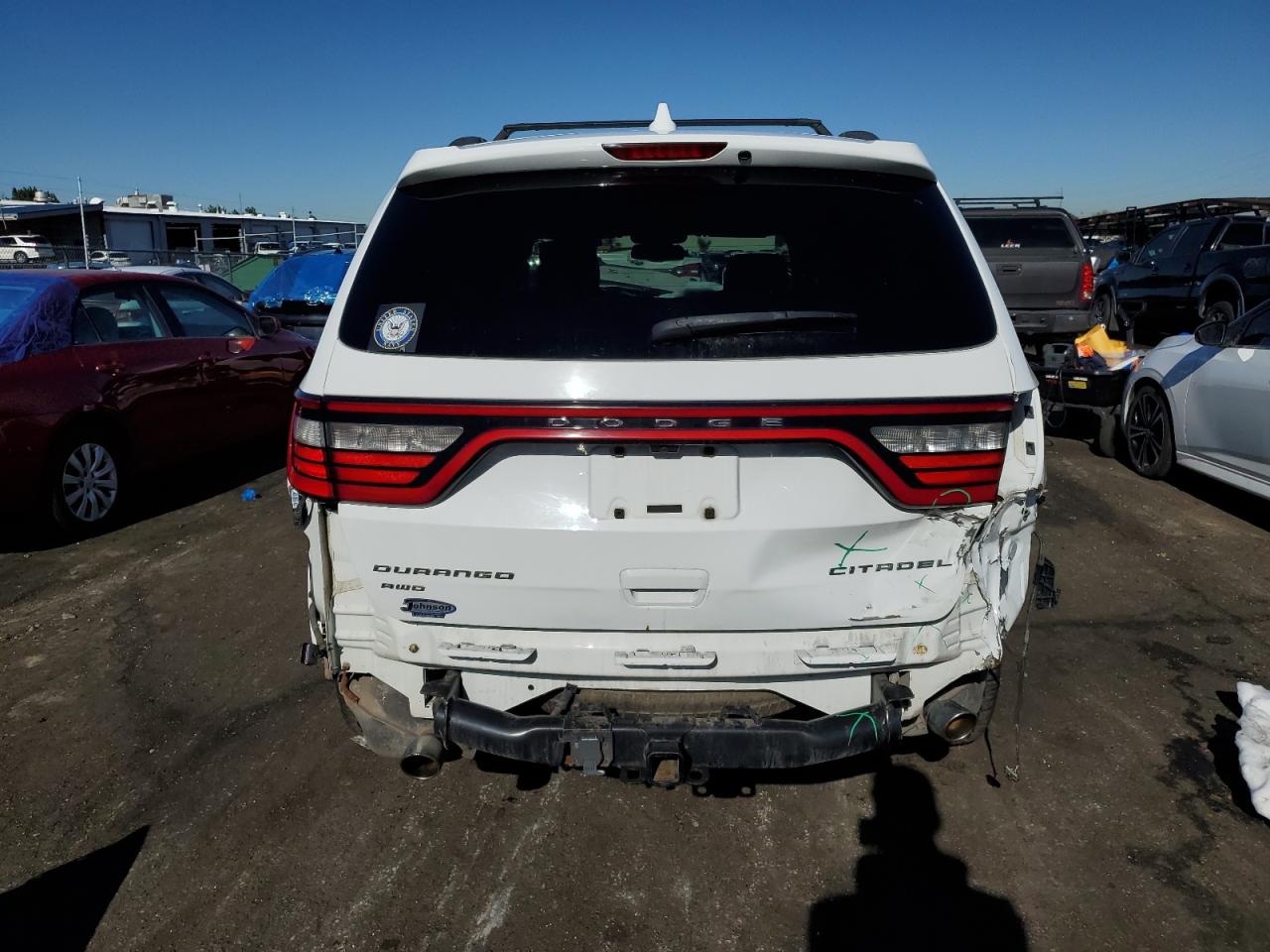 2016 Dodge Durango Citadel VIN: 1C4RDJEG3GC347046 Lot: 79959964