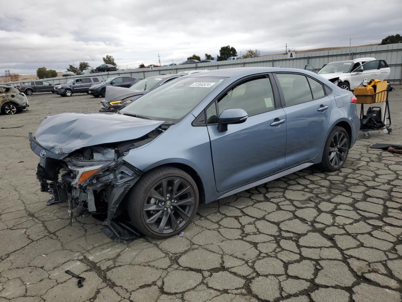 2023 Toyota Corolla Le VIN: JTDBCMFE1P3026304 Lot: 81564524