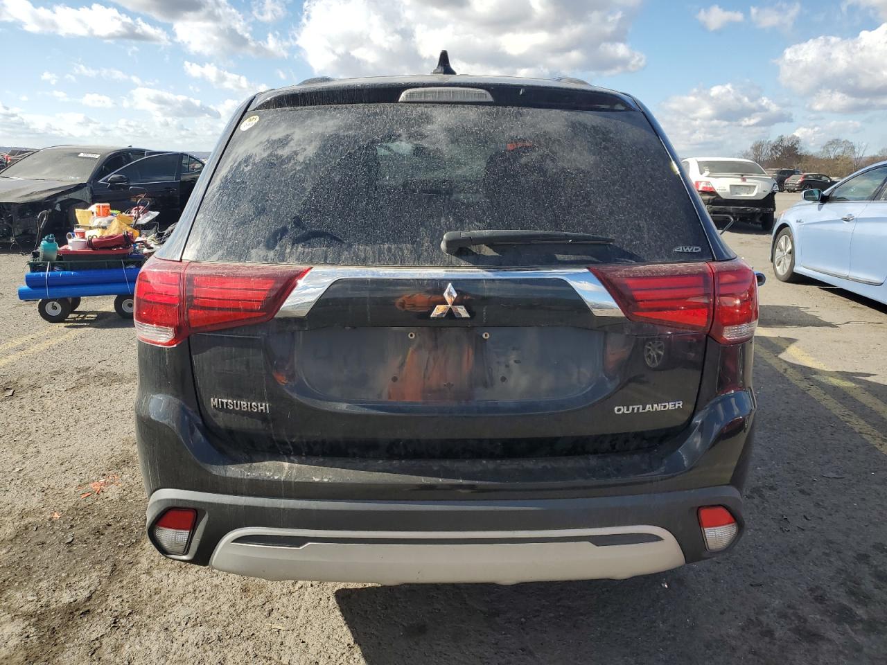 2019 Mitsubishi Outlander Se VIN: JA4AZ3A35KZ052754 Lot: 78929794