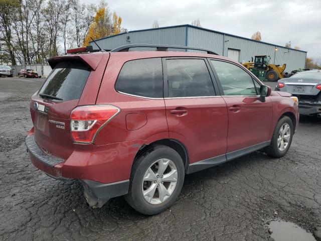  SUBARU FORESTER 2015 Червоний