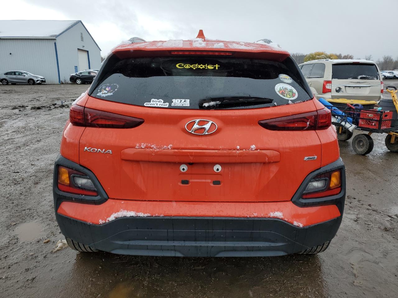 2019 Hyundai Kona Sel VIN: KM8K6CAA0KU383977 Lot: 81317344