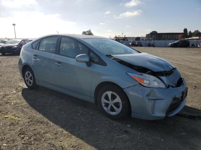  TOYOTA PRIUS 2014 Темно-бірюзовий