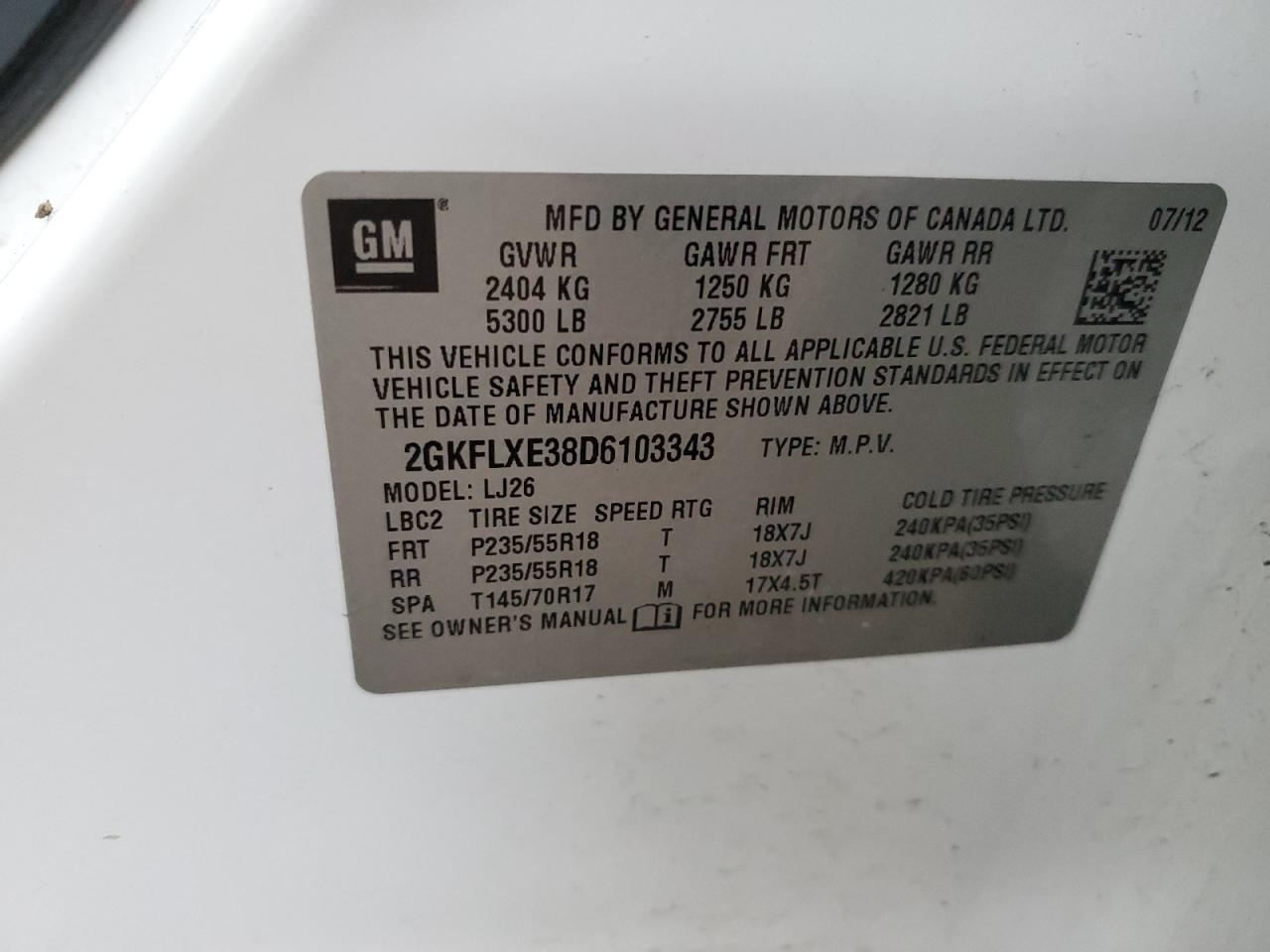 2013 GMC Terrain - Image 12