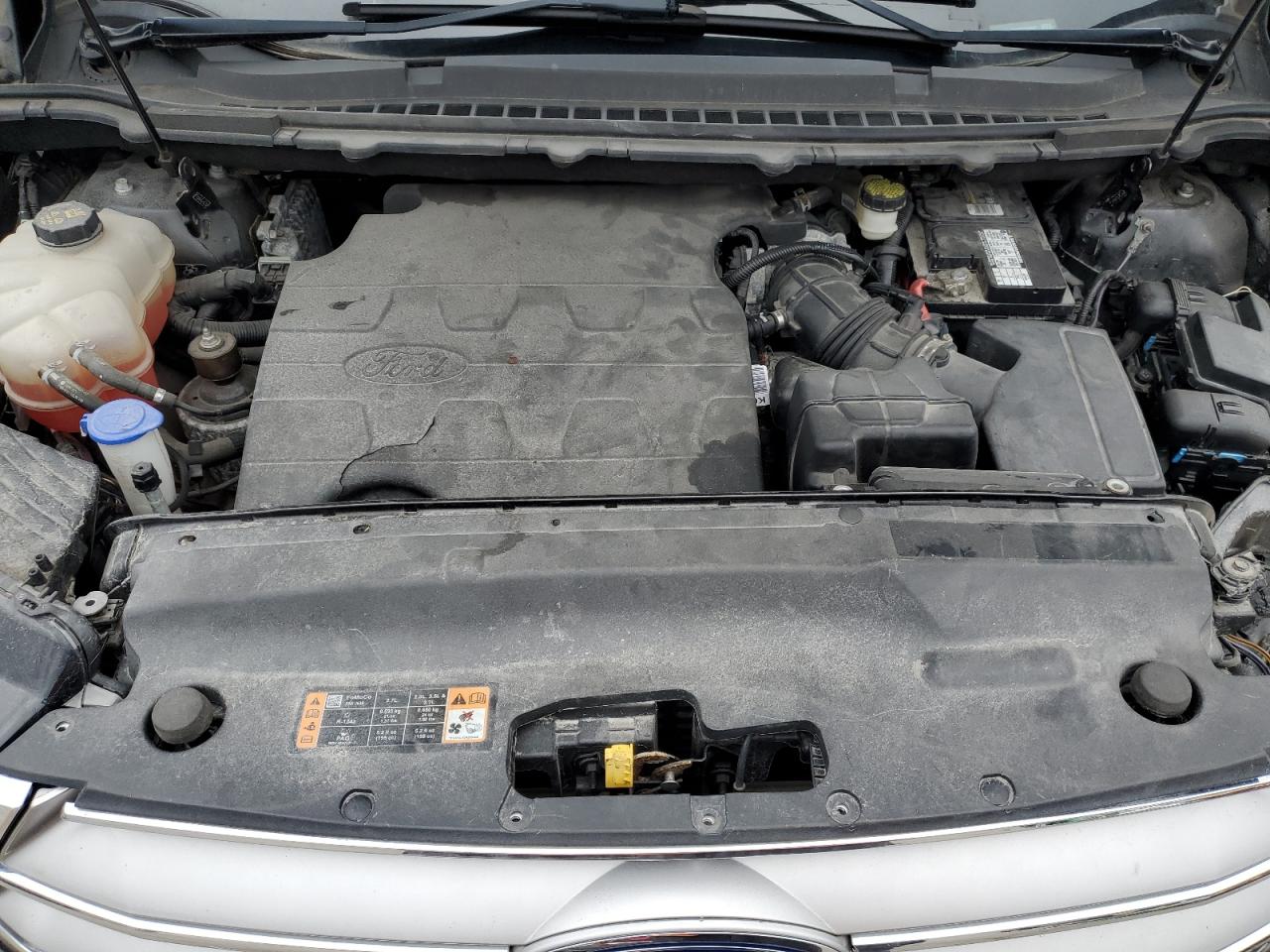 2017 Ford Edge Sel VIN: 2FMPK4J89HBC50802 Lot: 80314264