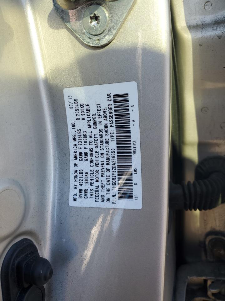 VIN 1HGCR2F52DA266350 2013 HONDA ACCORD no.13