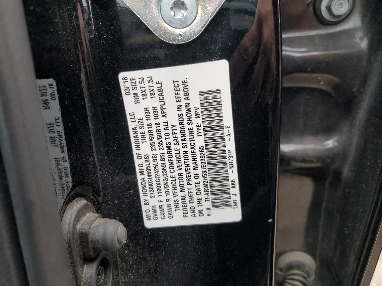 2018 Honda CR-V - Image 13