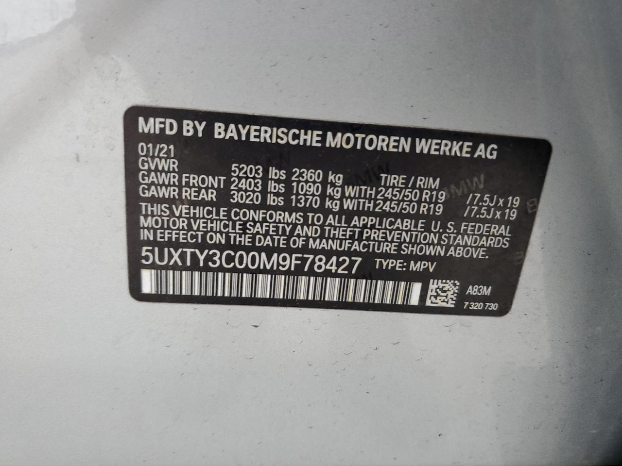 2021 BMW X3 - Image 13