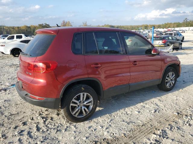  VOLKSWAGEN TIGUAN 2014 Burgundy