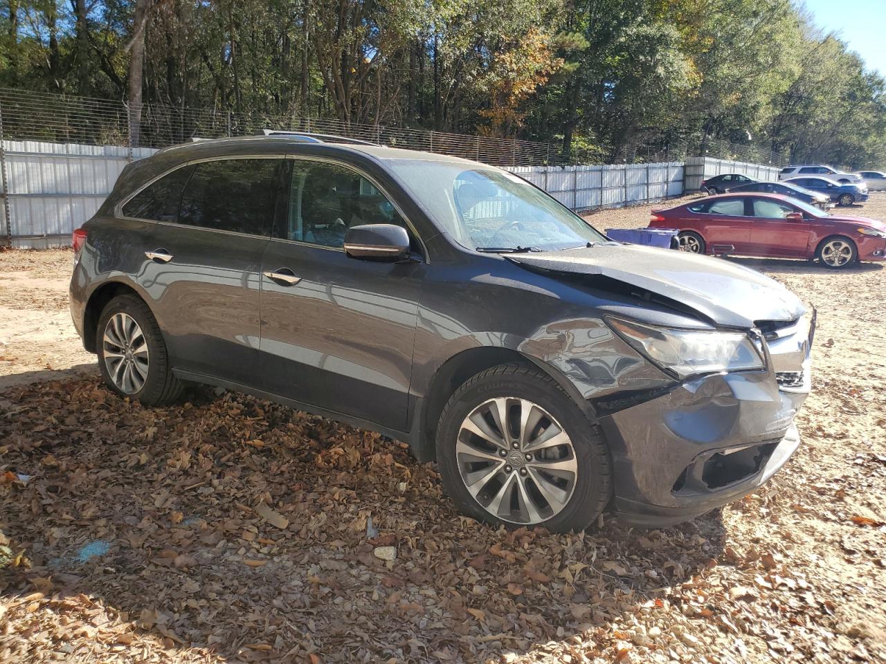 VIN 5FRYD4H44FB031086 2015 ACURA MDX no.4