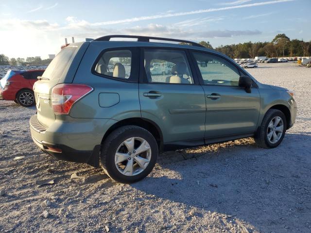  SUBARU FORESTER 2016 Зеленый