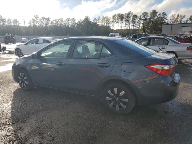 Sedans TOYOTA COROLLA 2016 Blue