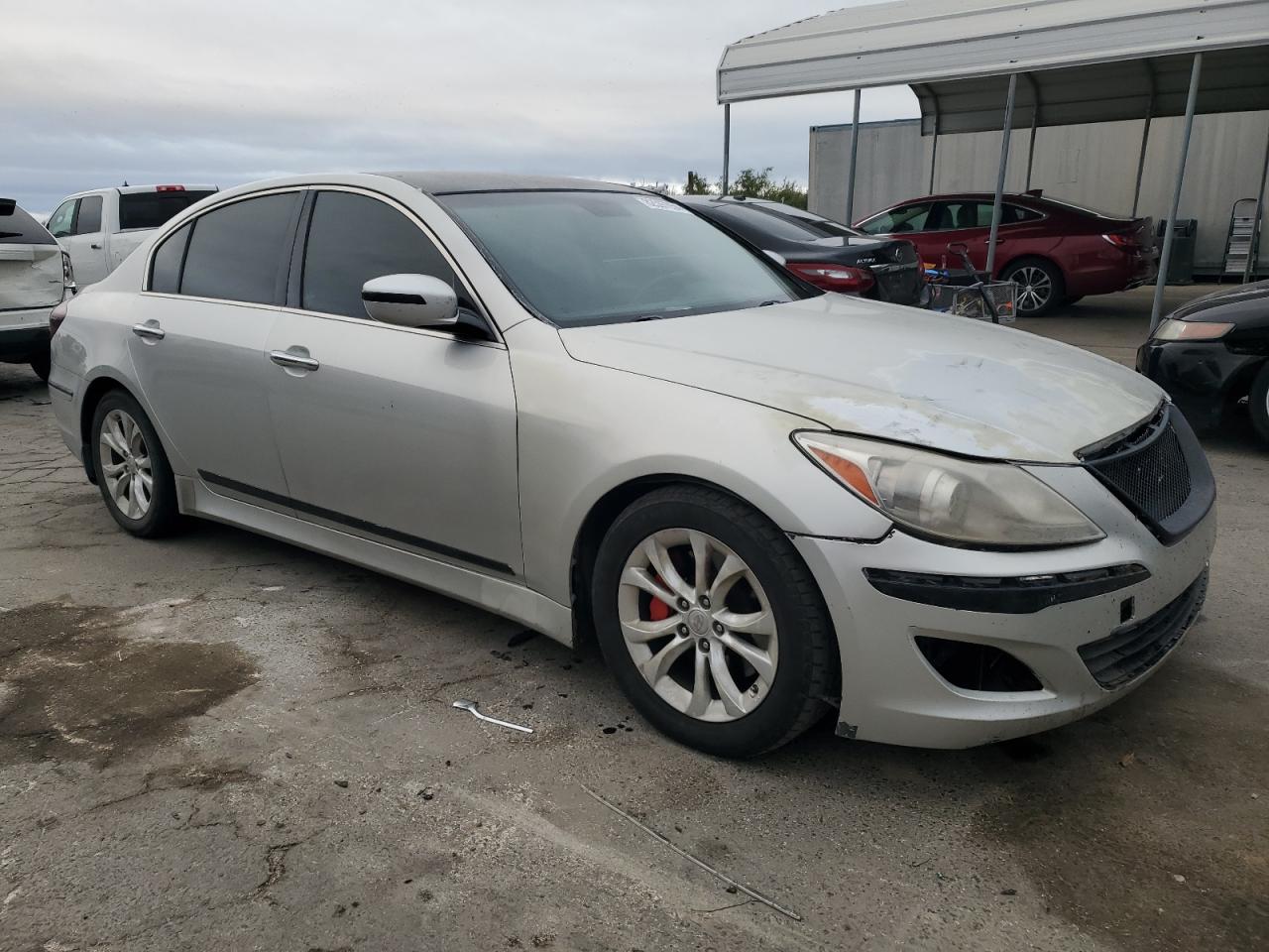 VIN KMHGC4DD4DU256372 2013 HYUNDAI GENESIS no.4