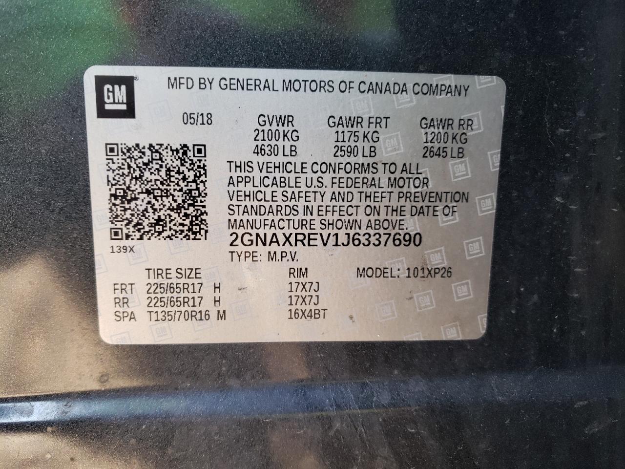2018 Chevrolet Equinox - Image 13