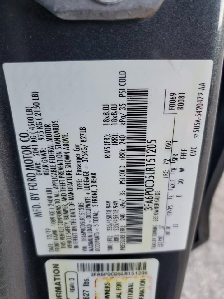 2020 Ford Fusion - Image 12