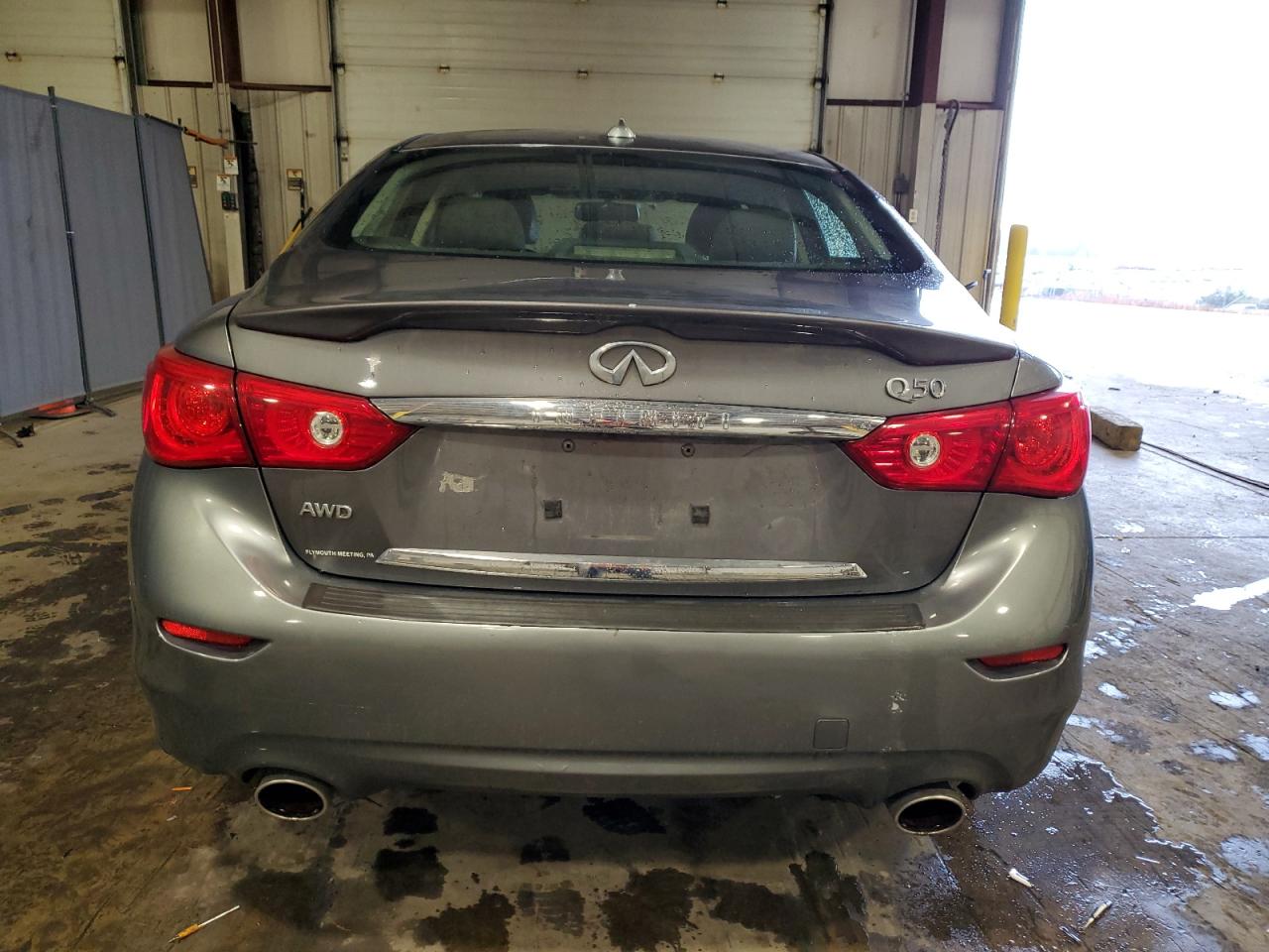 VIN JN1BV7ARXEM697342 2014 INFINITI Q50 no.6