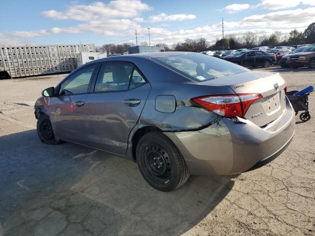  TOYOTA COROLLA 2015 Srebrny
