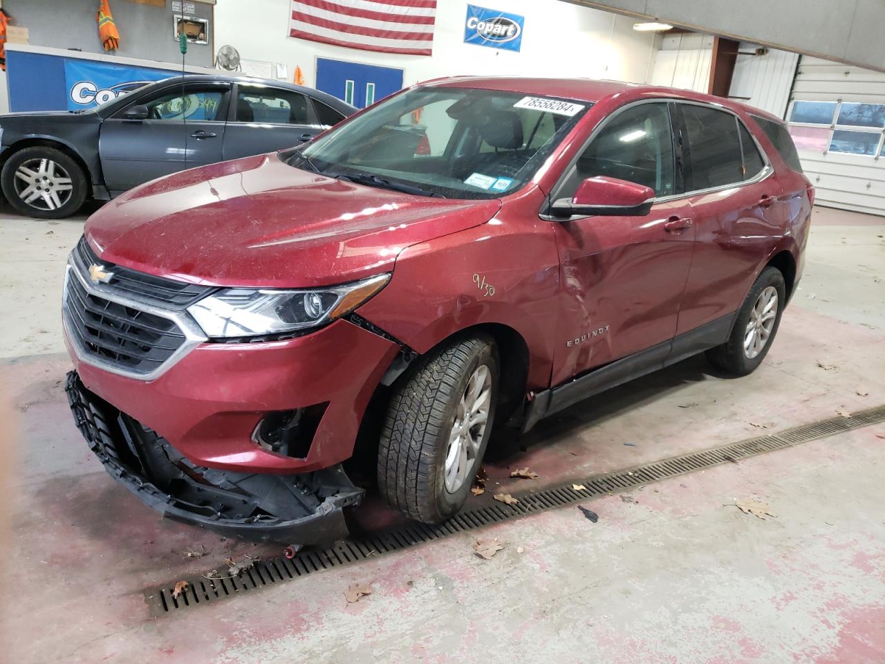 2019 Chevrolet Equinox Lt VIN: 3GNAXJEV8KS592891 Lot: 78558284