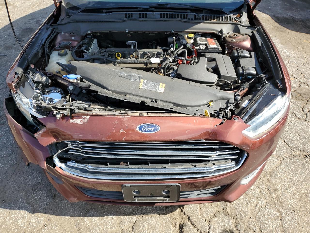 VIN 3FA6P0H79GR349598 2016 FORD FUSION no.11