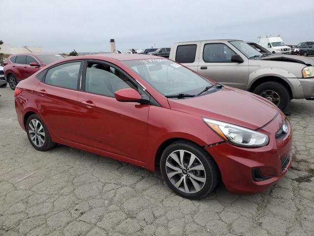  HYUNDAI ACCENT 2017 Burgundy