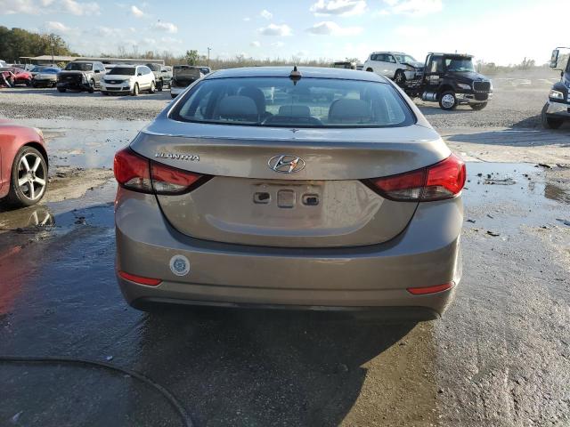  HYUNDAI ELANTRA 2016 tan