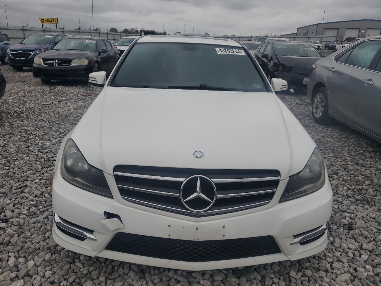 VIN WDDGF4HBXEA956071 2014 MERCEDES-BENZ C-CLASS no.5