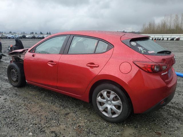  MAZDA 3 2015 Czerwony