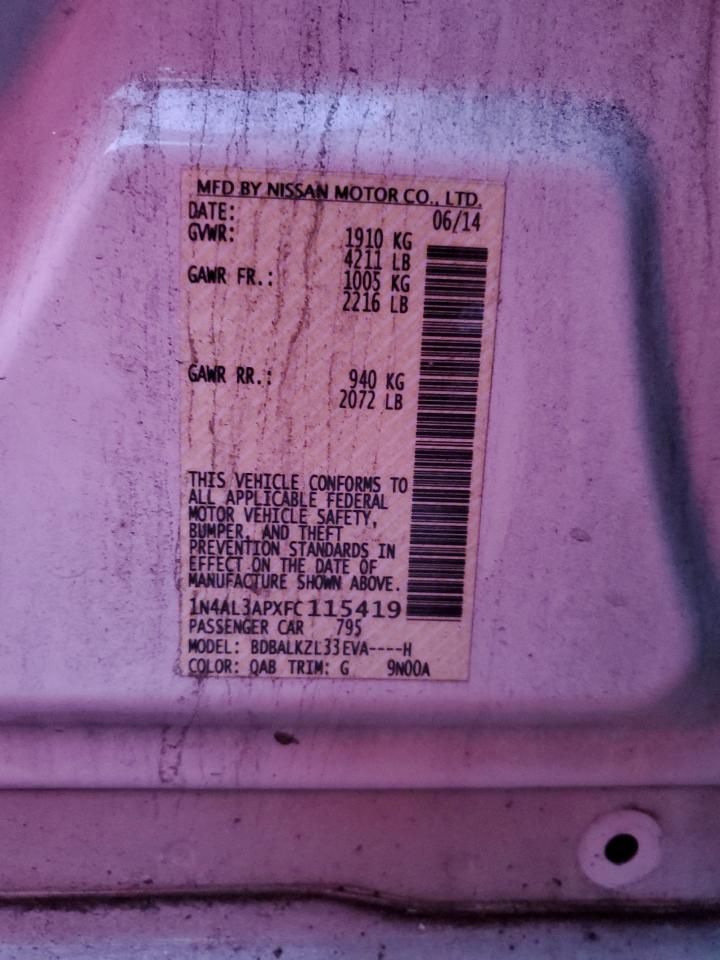 2015 Nissan Altima - Image 12