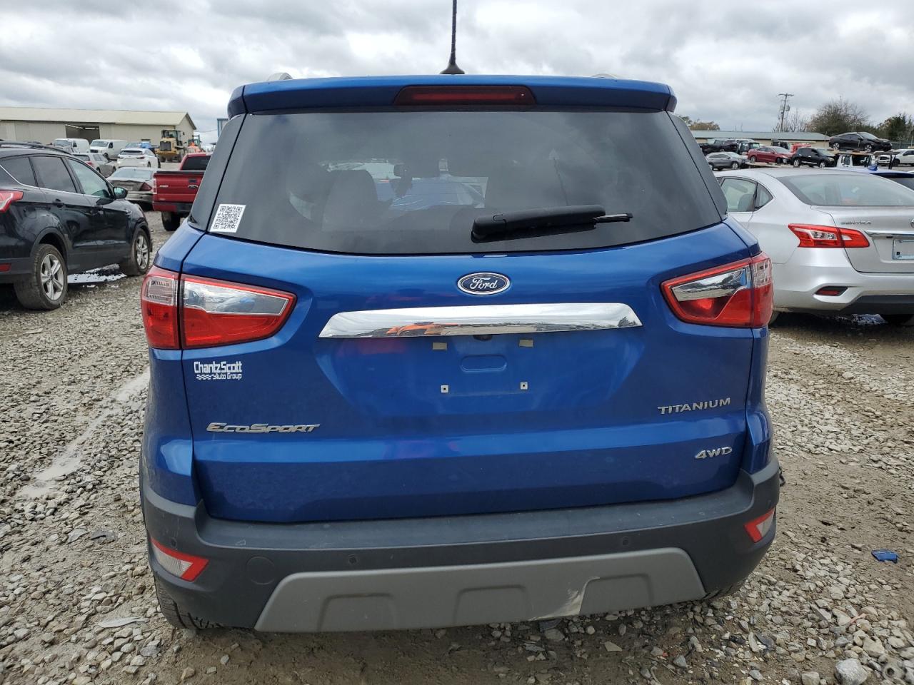 2021 Ford Ecosport Titanium VIN: MAJ6S3KLXMC401904 Lot: 80223254