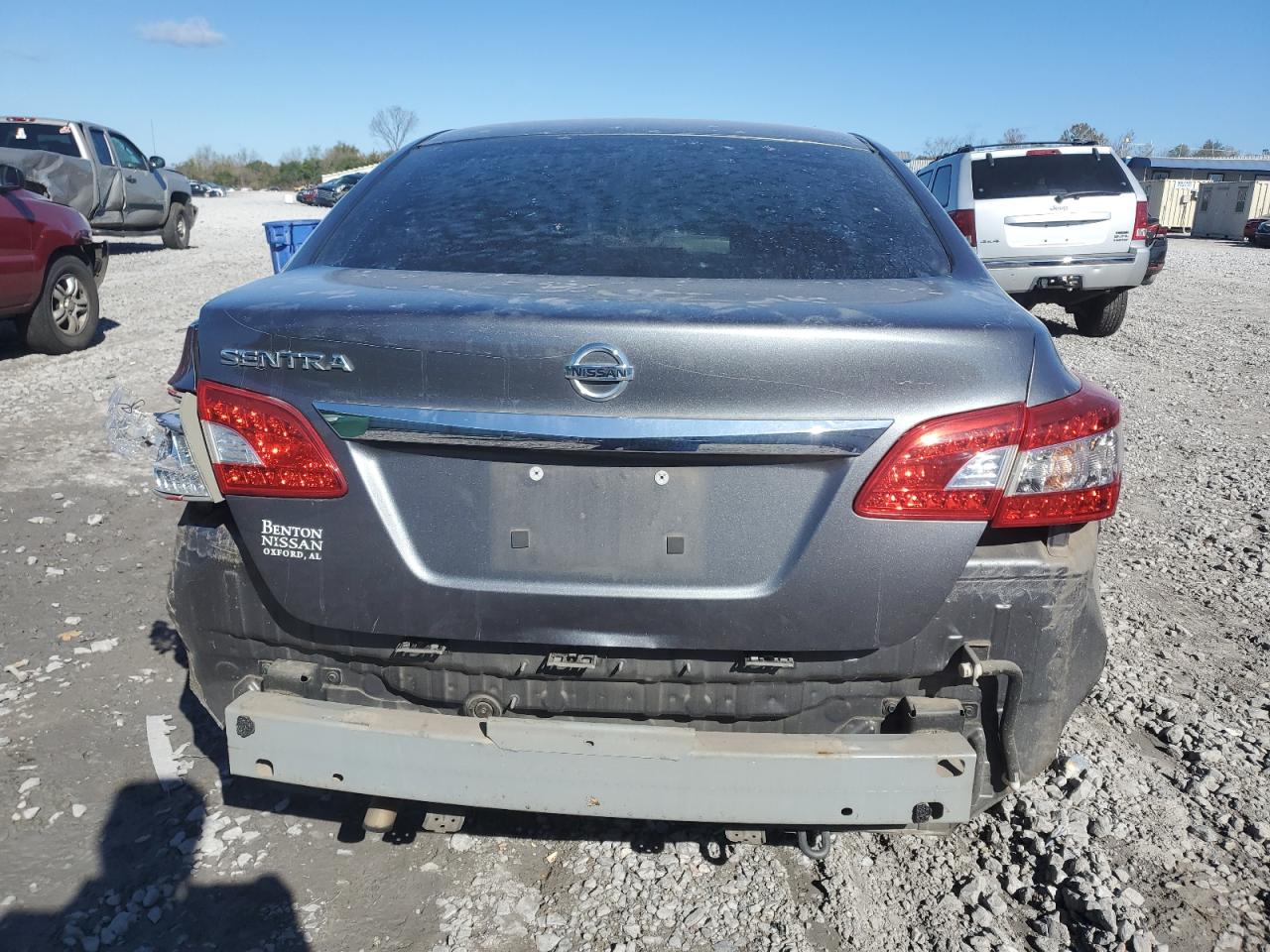 2015 Nissan Sentra S VIN: 3N1AB7AP9FY287102 Lot: 81554834