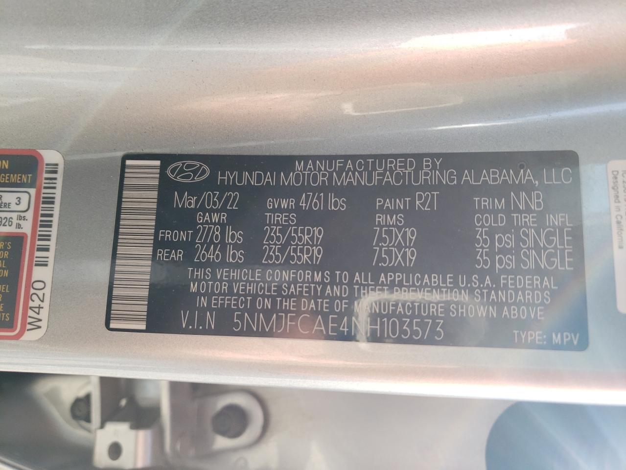 2022 Hyundai Tucson - Image 15