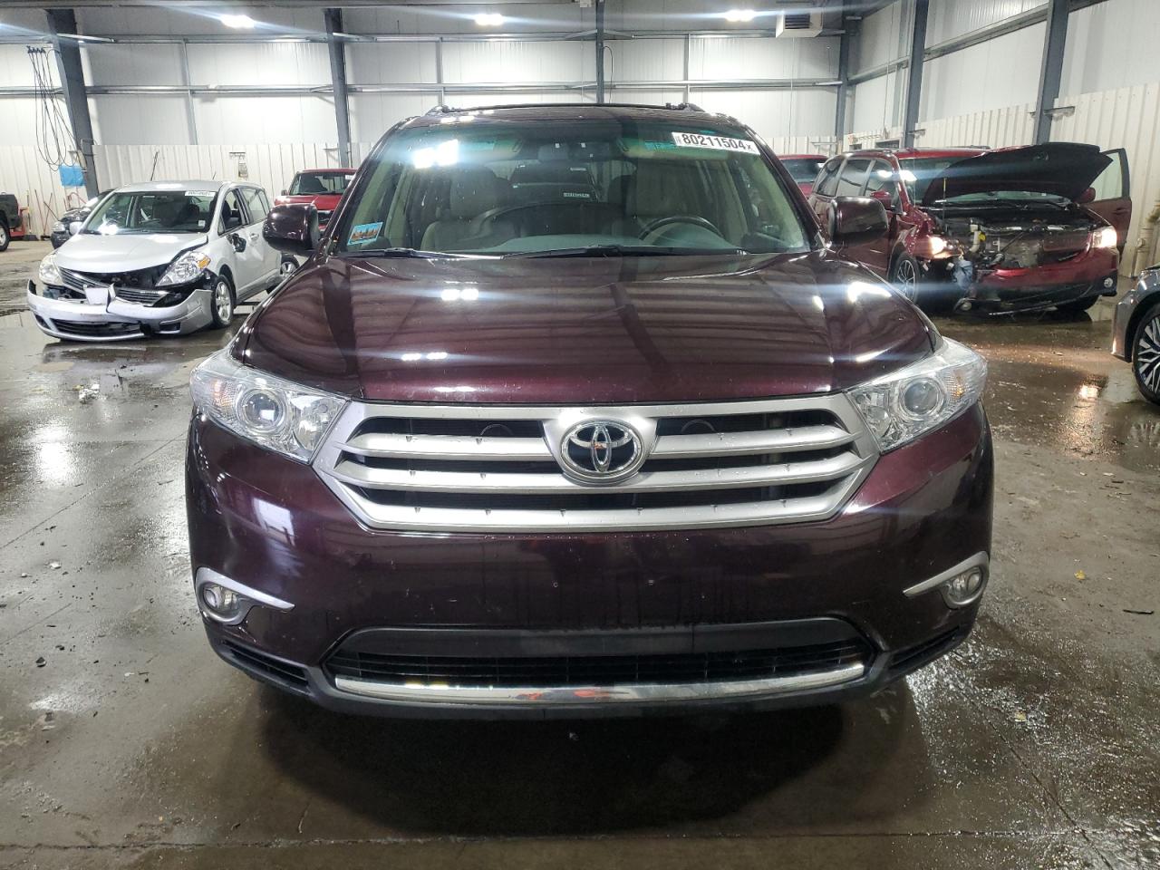 VIN 5TDBK3EH6DS271344 2013 TOYOTA HIGHLANDER no.5