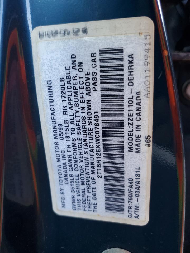1998 Toyota Corolla - Image 12