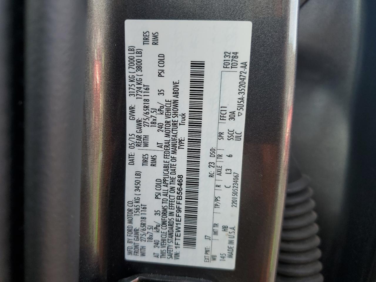 2015 Ford F-150 - Image 14