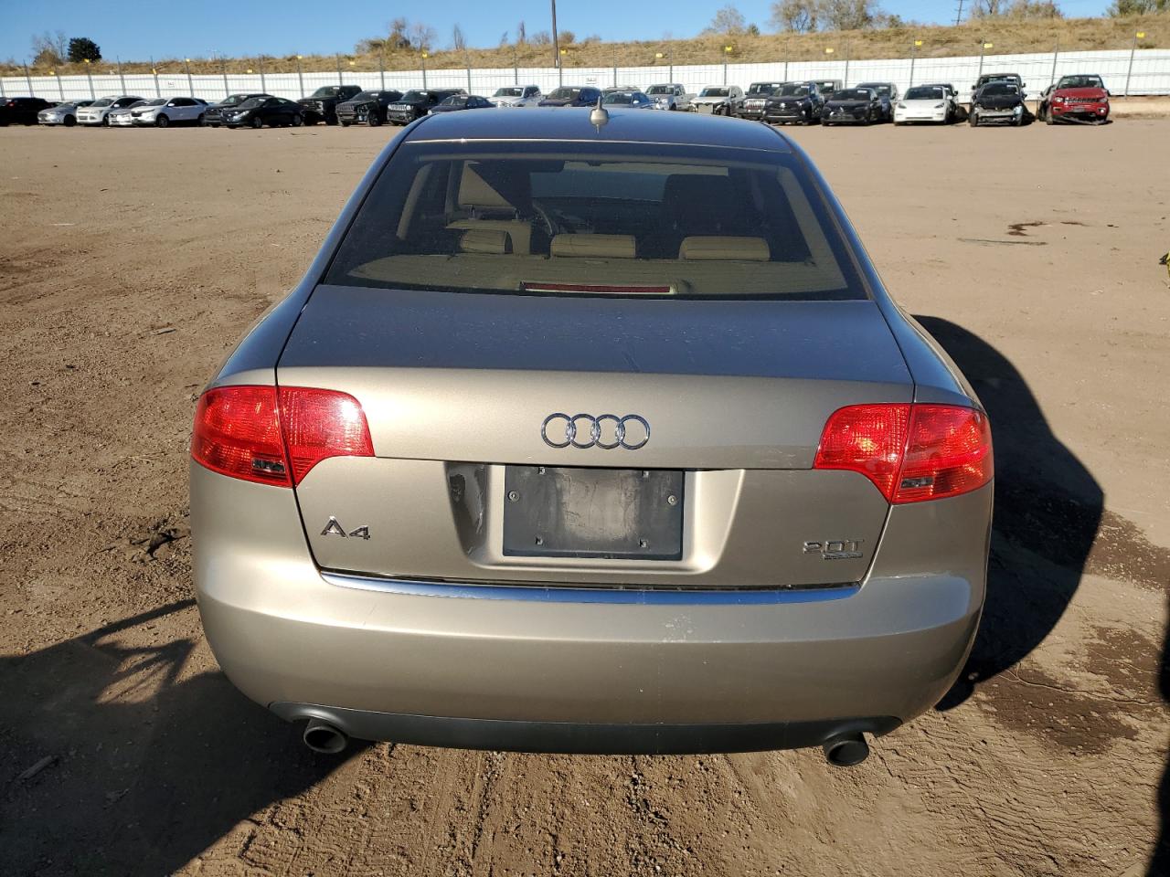 2007 Audi A4 2.0T Quattro VIN: WAUDF78E67A127703 Lot: 79842494