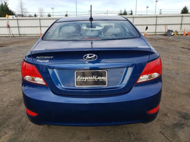  HYUNDAI ACCENT 2016 Blue