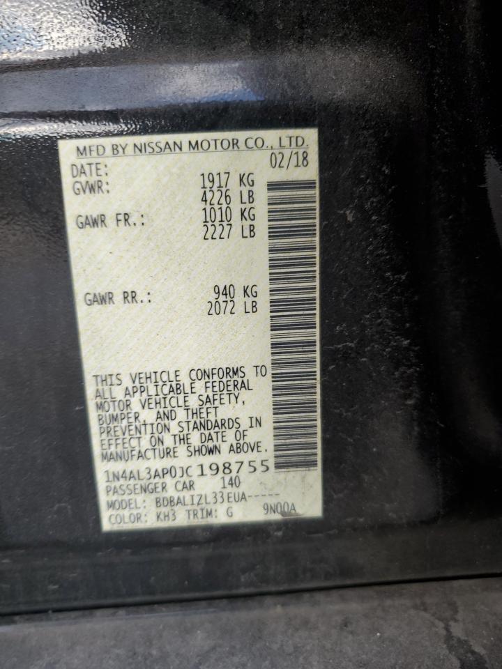 1N4AL3AP0JC198755 2018 NISSAN ALTIMA - Image 13