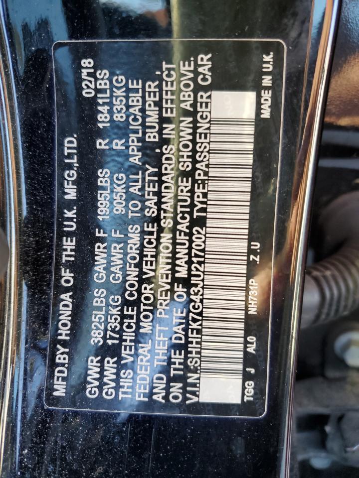 2018 Honda Civic - Image 12