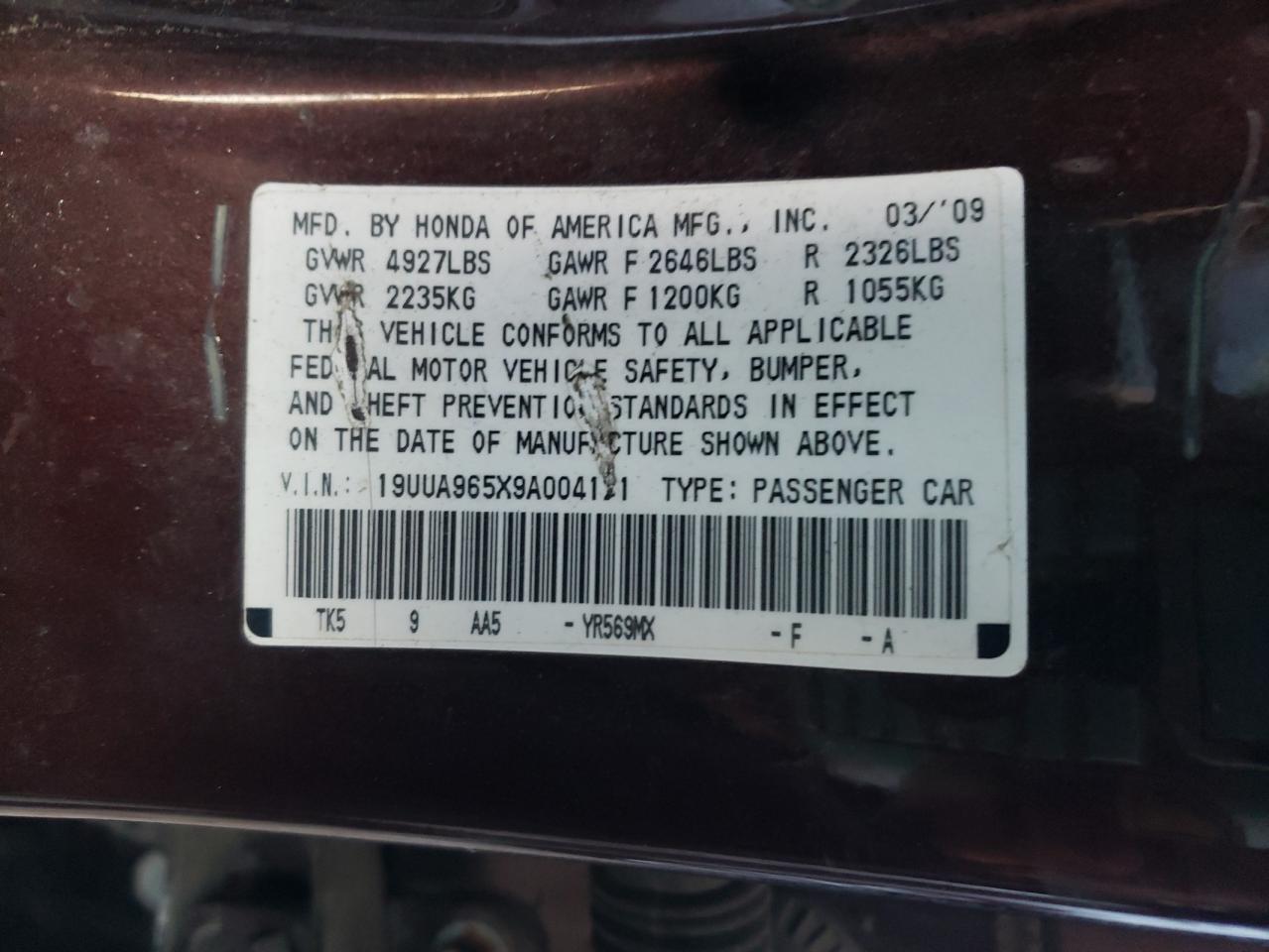 2009 Acura TL - Image 13