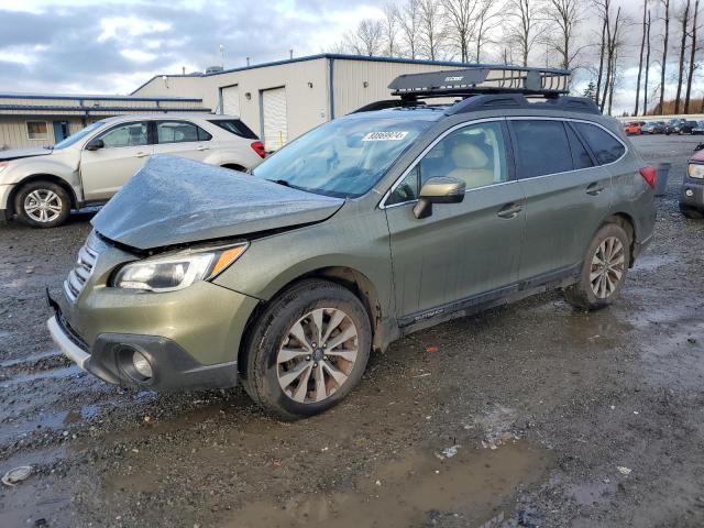  SUBARU OUTBACK 2016 Зеленый