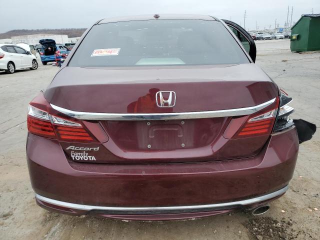  HONDA ACCORD 2017 Бургунди