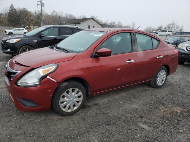  NISSAN VERSA 2017 Бордовый