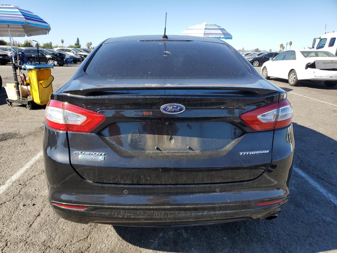 2014 Ford Fusion Titanium Phev VIN: 3FA6P0SU1ER158074 Lot: 81386874