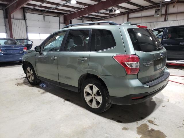  SUBARU FORESTER 2016 Зелений