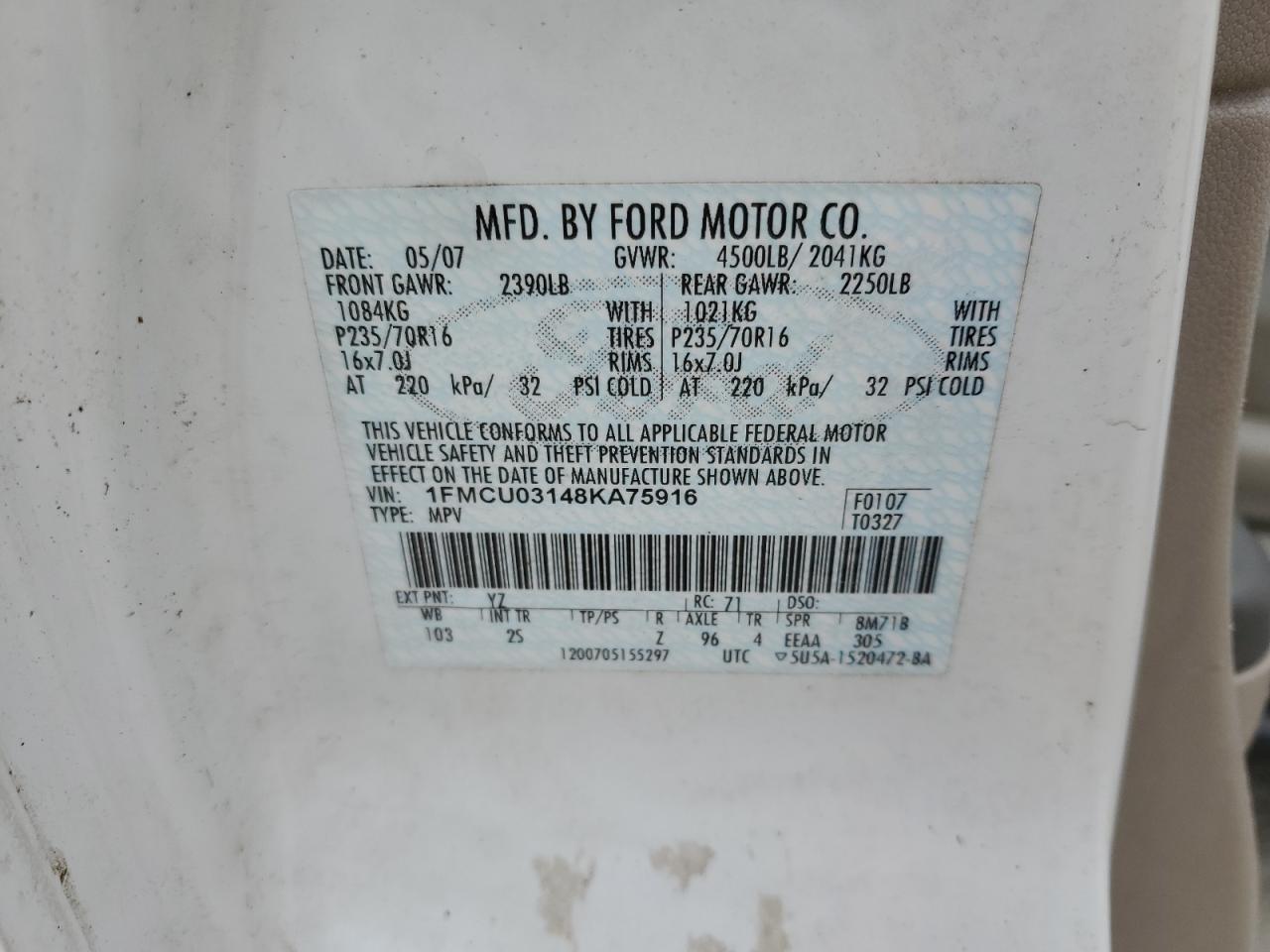2008 Ford Escape - Image 13