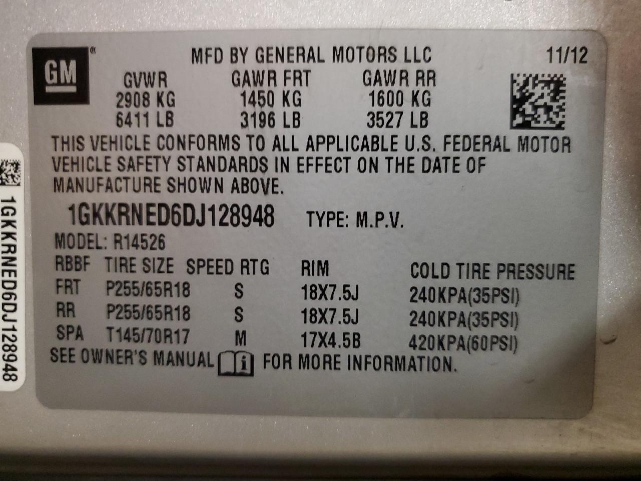 2013 GMC Acadia - Image 15