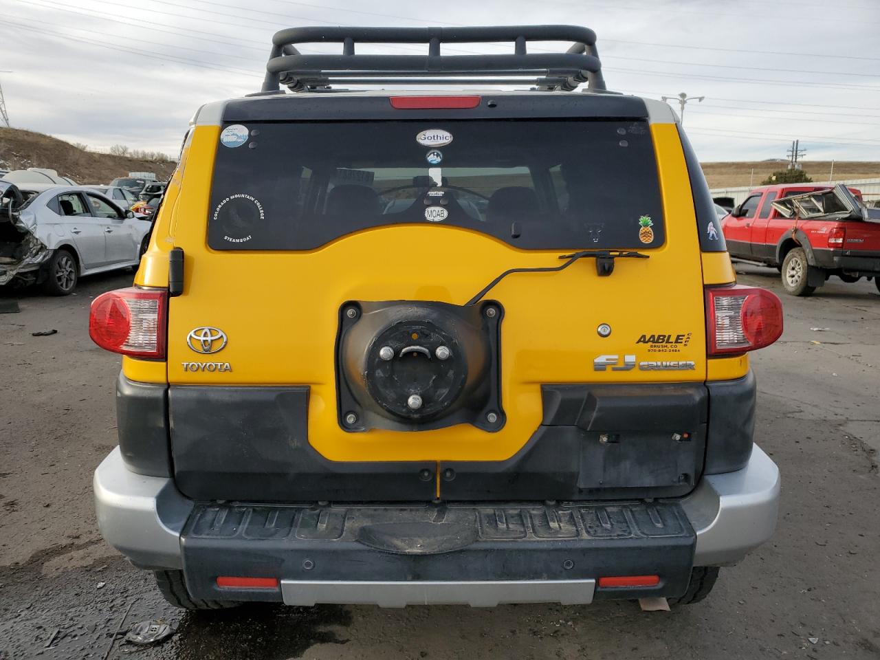 2007 Toyota Fj Cruiser VIN: JTEBU11F570073909 Lot: 81276814