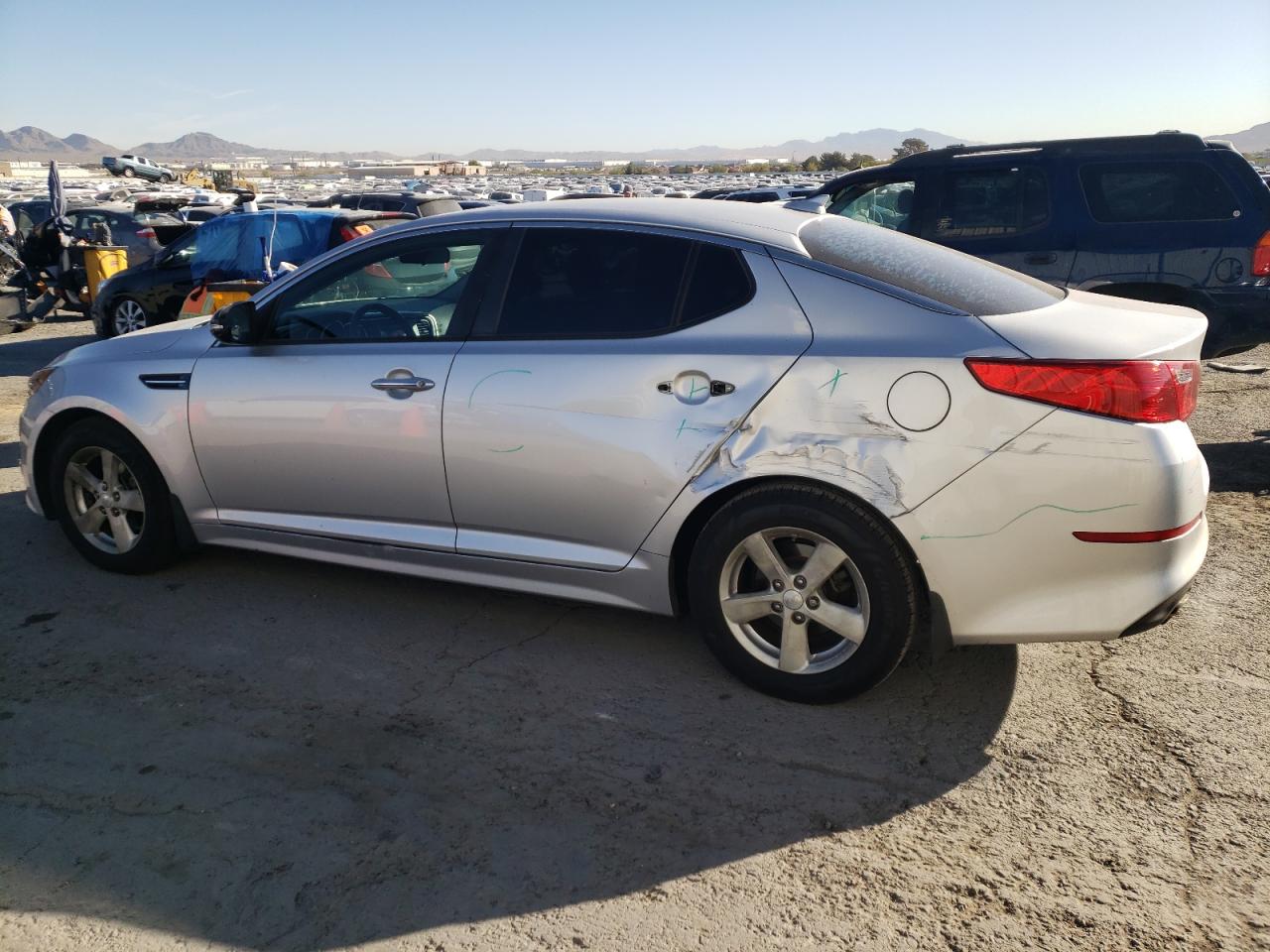 VIN KNAGM4A71E5522732 2014 KIA OPTIMA no.2